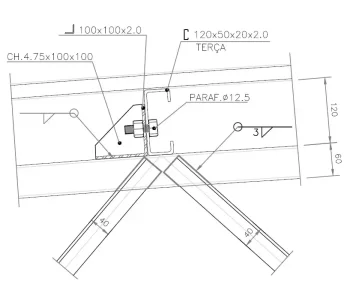 Ligações de Estrutura Metálica: Tipos, Cálculo e Detalhamento