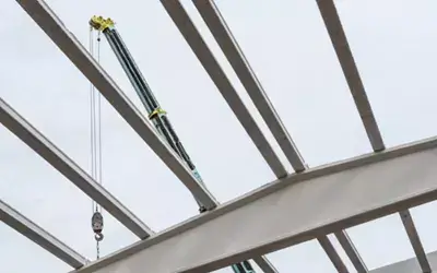 Galpão de concreto pré-moldado