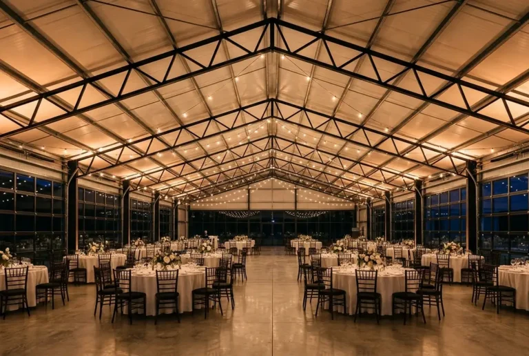 Galpão para Eventos: projeto, vão livre e quanto custa o m²