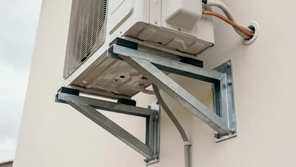 Suporte para ar-condicionado: capacidade, fixação e como não arrancar a parede