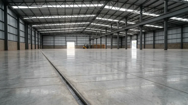 Junta de dilatação no piso industrial: tipos, espaçamento, corte e selante